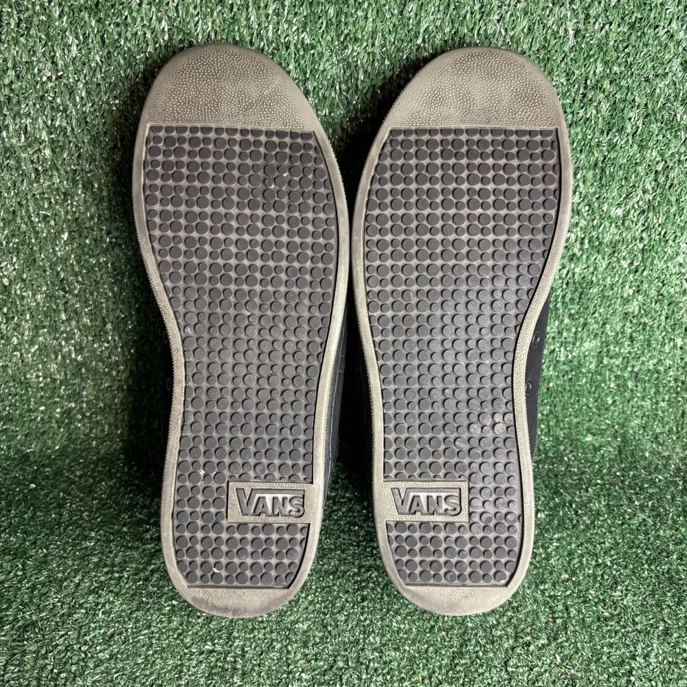 Vans Wally Two Suede Skateboard Low Top Vintage Y2K Sneakers Black Mens Sz‎ 10.5